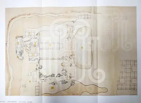 映水兰香样式雷图梦回圆明园 映水兰香样式雷图-梦回圆明园