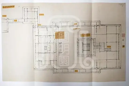 武陵春色样式雷图梦回圆明园 武陵春色样式雷图-梦回圆明园