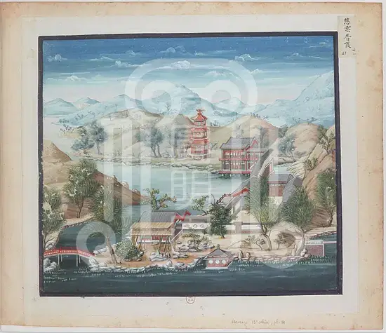 圆明园四十景画谱【水粉画】(二)梦回圆明园 圆明园四十景画谱【水粉画】(二)-梦回圆明园