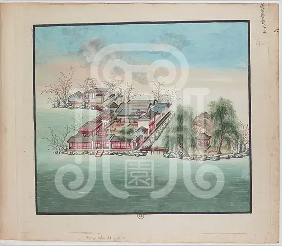 圆明园四十景画谱【水粉画】(二)梦回圆明园 圆明园四十景画谱【水粉画】(二)-梦回圆明园