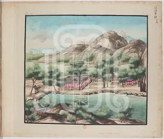 圆明园四十景画谱【水粉画】(二)梦回圆明园 圆明园四十景画谱【水粉画】(二)-梦回圆明园