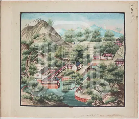 圆明园四十景画谱【水粉画】(二)梦回圆明园 圆明园四十景画谱【水粉画】(二)-梦回圆明园