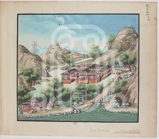 圆明园四十景画谱【水粉画】(二)梦回圆明园 圆明园四十景画谱【水粉画】(二)-梦回圆明园