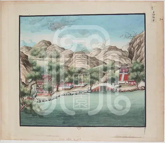 圆明园四十景画谱【水粉画】(二)梦回圆明园 圆明园四十景画谱【水粉画】(二)-梦回圆明园
