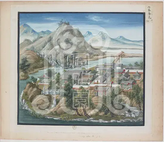 圆明园四十景画谱【水粉画】(二)梦回圆明园 圆明园四十景画谱【水粉画】(二)-梦回圆明园