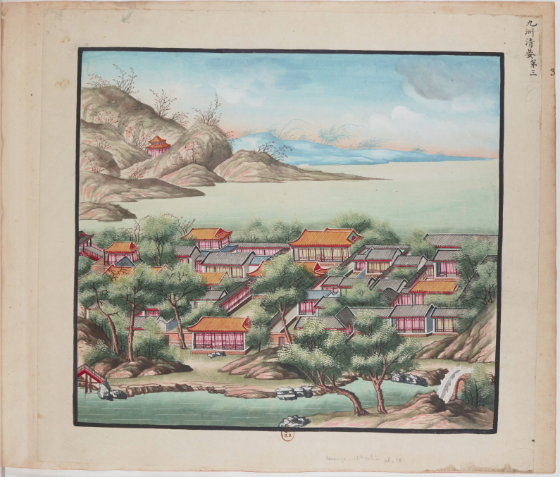 圆明园四十景画谱【水粉画】（一）梦回圆明园