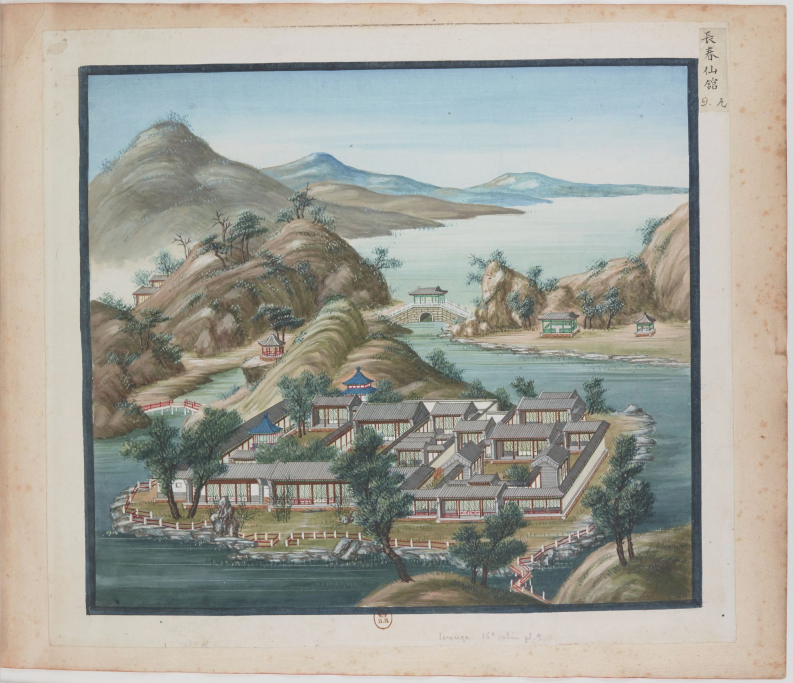 圆明园四十景画谱【水粉画】（一）梦回圆明园