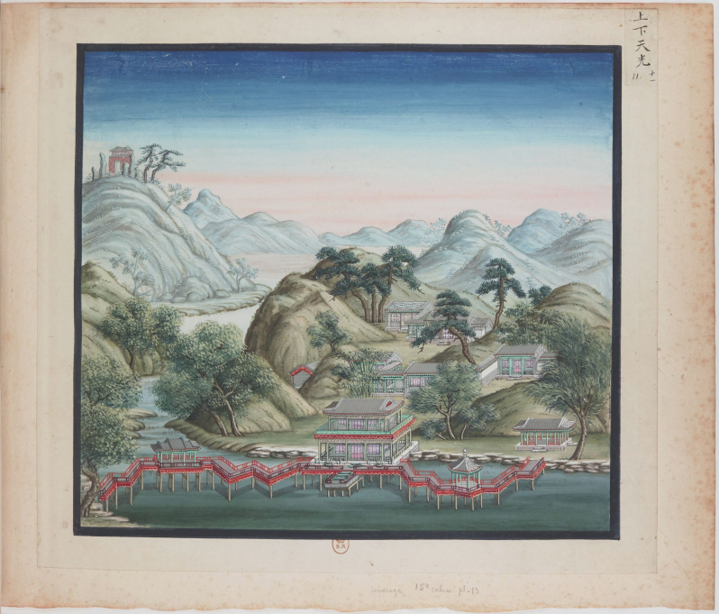 圆明园四十景画谱【水粉画】（一）梦回圆明园