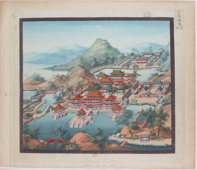 圆明园四十景画谱【水粉画】（一）梦回圆明园