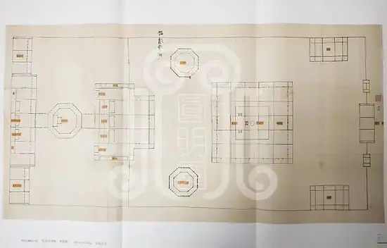 月地云居样式雷图梦回圆明园 月地云居样式雷图-梦回圆明园