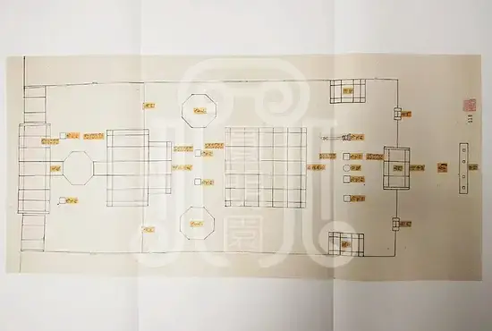 月地云居样式雷图梦回圆明园 月地云居样式雷图-梦回圆明园