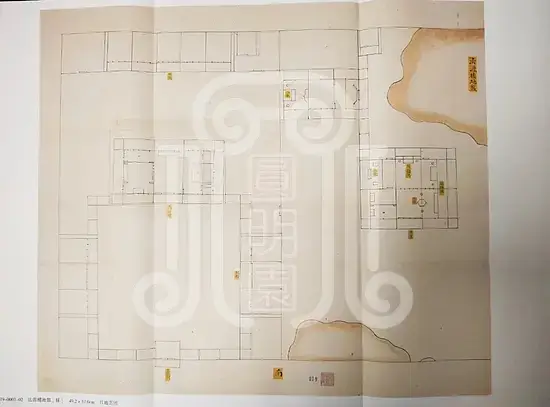 月地云居样式雷图梦回圆明园 月地云居样式雷图-梦回圆明园