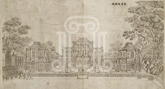长春园西洋楼铜版画梦回圆明园 长春园西洋楼铜版画-梦回圆明园