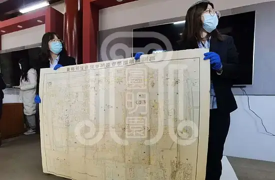 市民捐赠1933年版圆明园遗址实测图梦回圆明园 市民捐赠1933年版圆明园遗址实测图-梦回圆明园