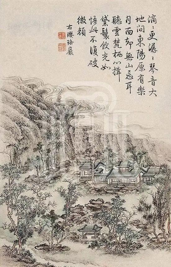 清·董邦达《静宜园景》梦回圆明园 清·董邦达《静宜园景》-梦回圆明园