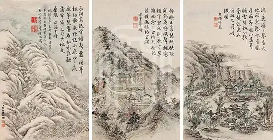 清·董邦达《静宜园景》梦回圆明园 清·董邦达《静宜园景》-梦回圆明园