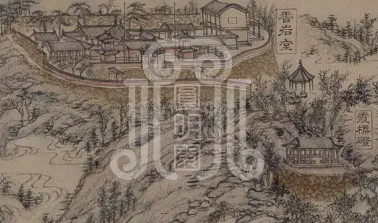 静宜园二十八景图卷梦回圆明园 静宜园二十八景图卷-梦回圆明园