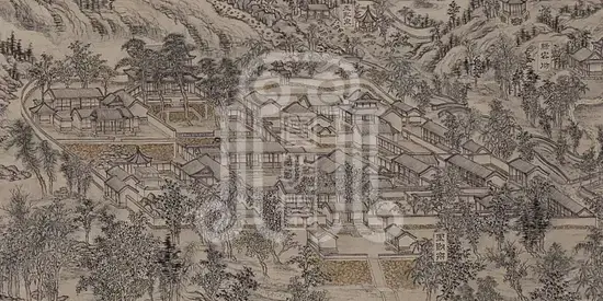 静宜园二十八景图卷梦回圆明园 静宜园二十八景图卷-梦回圆明园